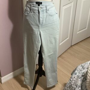 Banana Republic Women's Light Blue Straight Leg Jeans